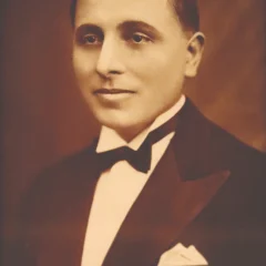 Simion Totti, la balul Societății de Cultură Macedo-Română, în 1936