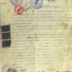 Actul de vânzare-cumpărare a unei case, între fostul proprietar și colonistul Gheorghe Mita Costa, 26 septembrie 1935