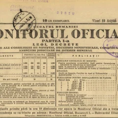 Monitorul oficial, 23 august 1935